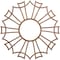 Ekena Millwork Augustus Wood Fretwork Pierced Ceiling Medallion, Walnut, 22"OD x 7 3/4"ID x 3/8"T CMWP22X22X0375AUWA - alternate 1